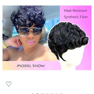 Brand New Black Pixie Wig